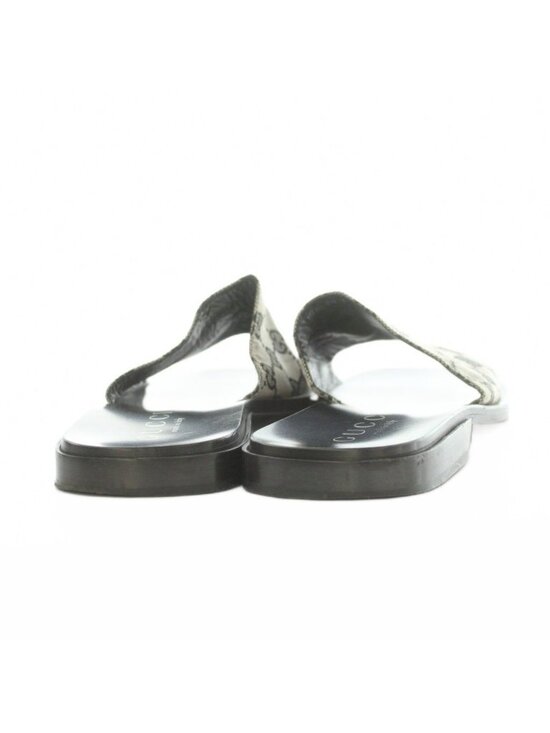 Gucci GG Canvas Slide Sandals 40 Black main image 6